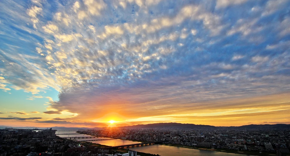 梅田スカイビルの空中庭園